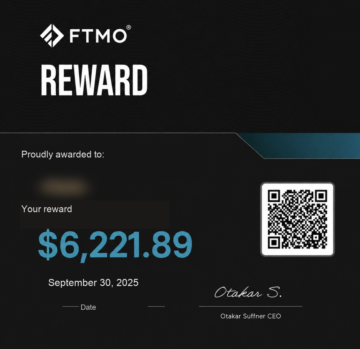 FTMO reward payout